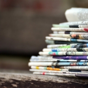 newspapers, pile of newspapers, press