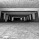 underground car park, automobile, entrance